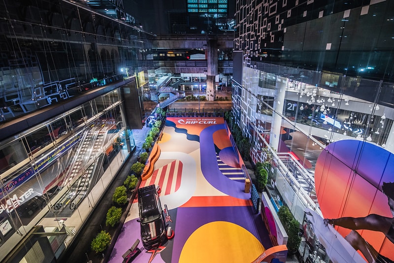 Siam Discovery thailand surfing skate skateboarding school surfskate exhibiton customization fashion board 