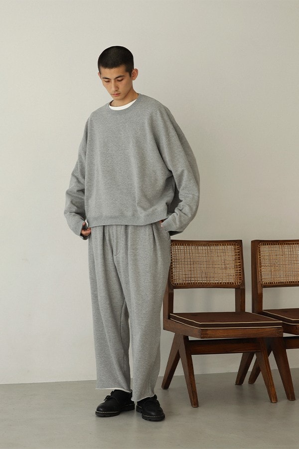 Sillage Essential Collection 2021 Release Info Minimalist Staples fashion collection pants T-shirts Tropical Wool Loop Wheel Grey