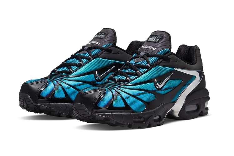 Official Look at Skepta's Nike Air Max Tailwind V "Chrome Blue" Collaboration