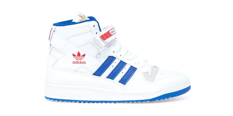 SNIPES x Detroit Pistons x adidas Originals Forum Hi | HYPEBEAST