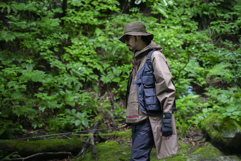 Toned Trout x Snow Peak SS21 Collection Lookbook collaboration spring summer 2021 japan fishing buy release date info nyc