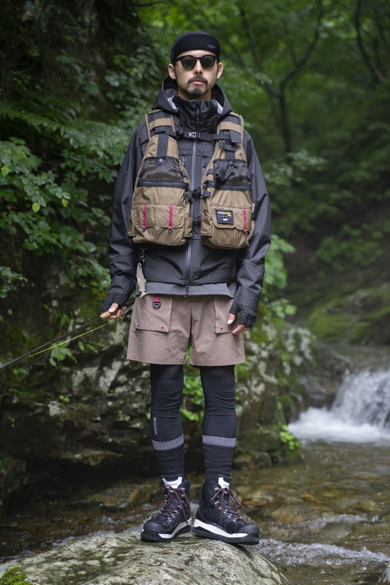 Toned Trout x Snow Peak SS21 Collection Lookbook collaboration spring summer 2021 japan fishing buy release date info nyc
