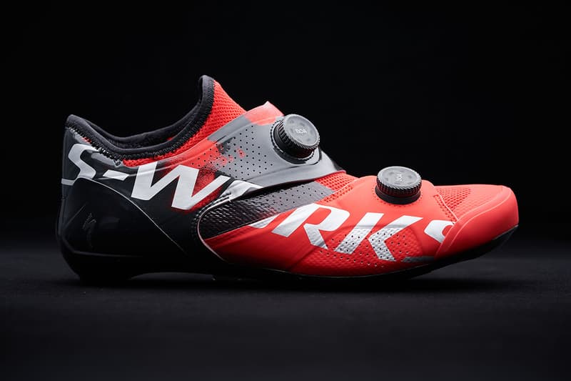 Specialized S-Works Ares Road Shoes Information cycling footwear carbon white black red release information