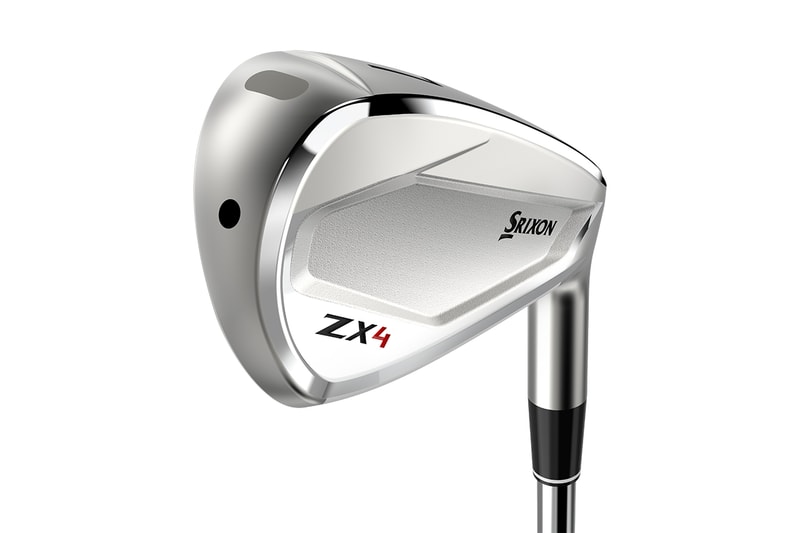 Srixon ZX4 Irons Mainframe Technology Innovates One of a Kind Face Design Sole Notches