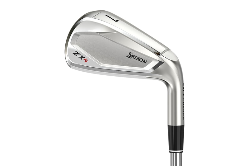 Srixon ZX4 Irons Mainframe Technology Innovates One of a Kind Face Design Sole Notches