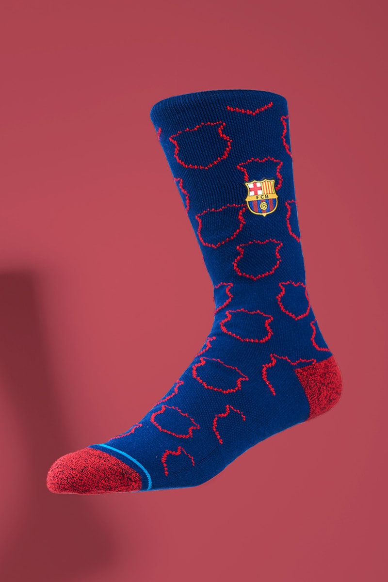Stance x FC Barcelona Sock Capsule Release Info football nou camp La liga