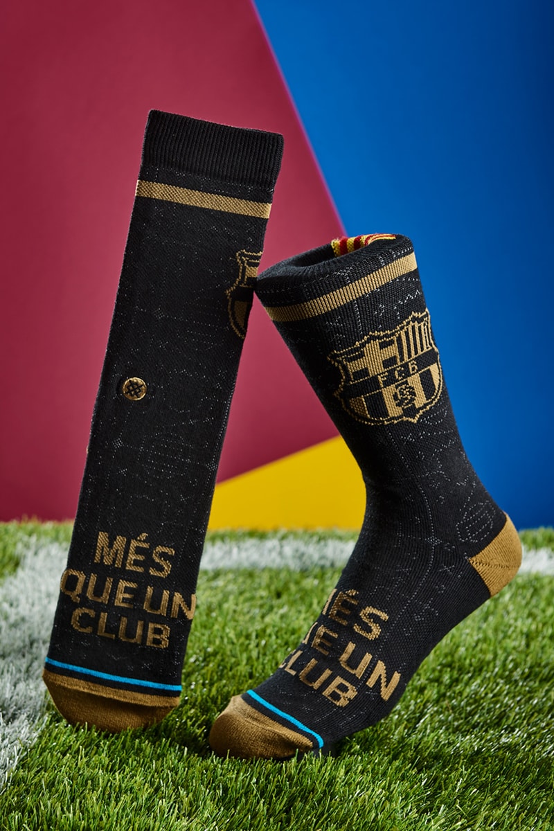 Stance x FC Barcelona Sock Capsule Release Info football nou camp La liga