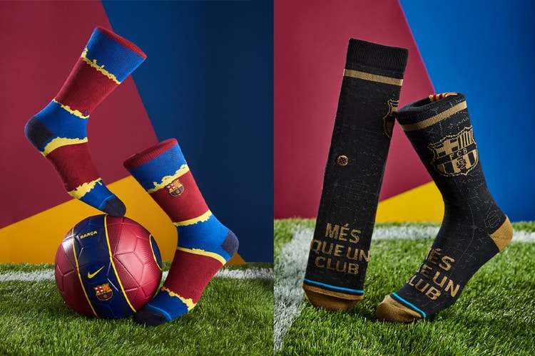 FC Barcelona and Stance Link for Limited-Edition Sock Capsule