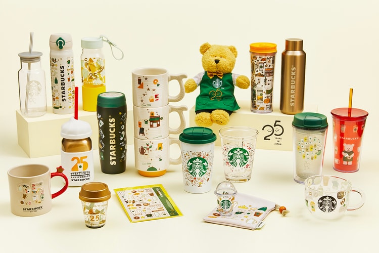 Starbucks Drops Special Merch to Commemorate 25 Years in Japan