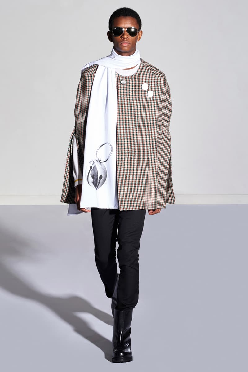 Stefan Cooke Fall/Winter 2021 Collection "Silver Bells" Jake Burt London Emerging Designer Newcomer Fashion Week Runways Lookbook Mens J.C. Leyendecker Central Saint Martins MA