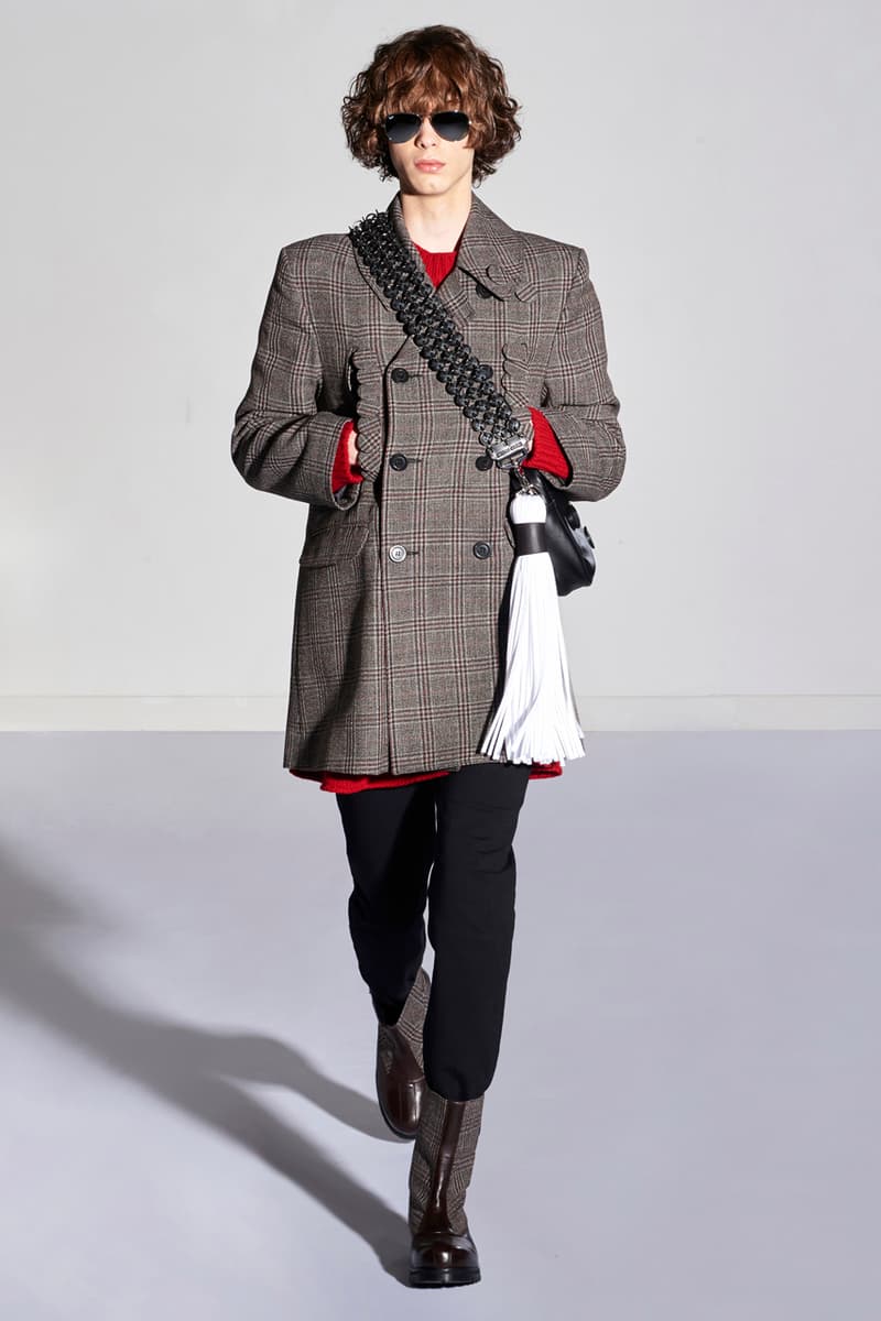 Stefan Cooke Fall/Winter 2021 Collection "Silver Bells" Jake Burt London Emerging Designer Newcomer Fashion Week Runways Lookbook Mens J.C. Leyendecker Central Saint Martins MA