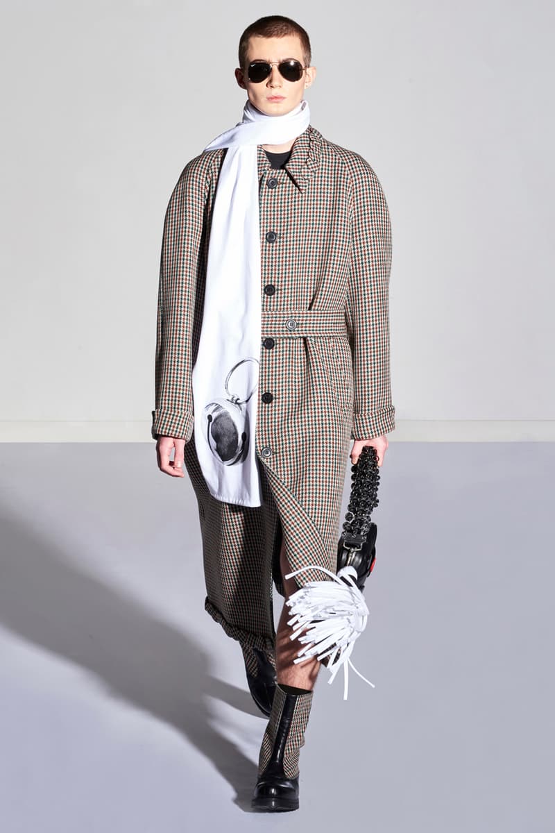 Stefan Cooke Fall/Winter 2021 Collection "Silver Bells" Jake Burt London Emerging Designer Newcomer Fashion Week Runways Lookbook Mens J.C. Leyendecker Central Saint Martins MA