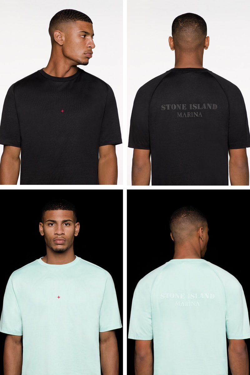 stone island marina spring summer 21 drop release lookbook 
