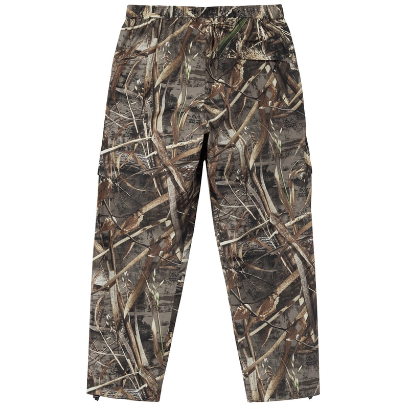 stussy gore tex wading shell jacket cargo shell pants stom shell hat spring 2021 collection release date info buy store realtree drop