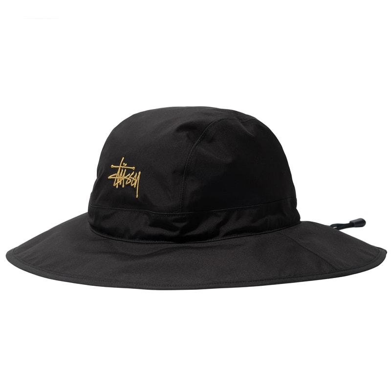 stussy gore tex wading shell jacket cargo shell pants stom shell hat spring 2021 collection release date info buy store realtree drop
