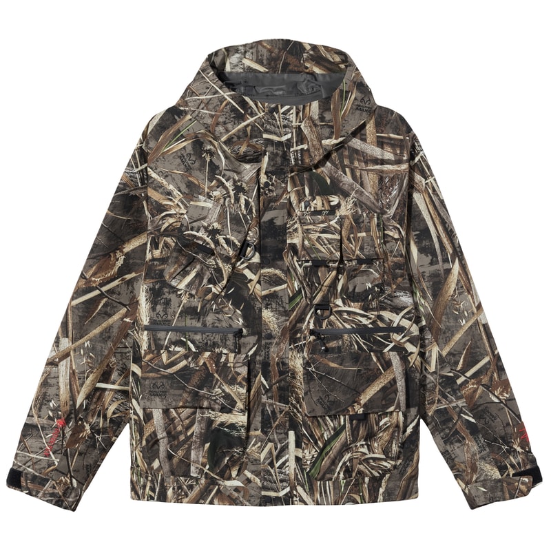 stussy gore tex wading shell jacket cargo shell pants stom shell hat spring 2021 collection release date info buy store realtree drop