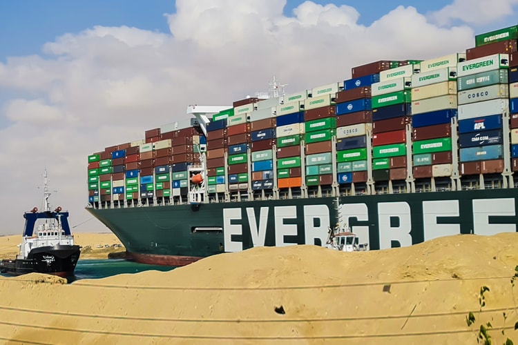 Suez Canal: Freed 'Ever Given' Was Costing the Global Market $12 Billion USD in Trade Each Day