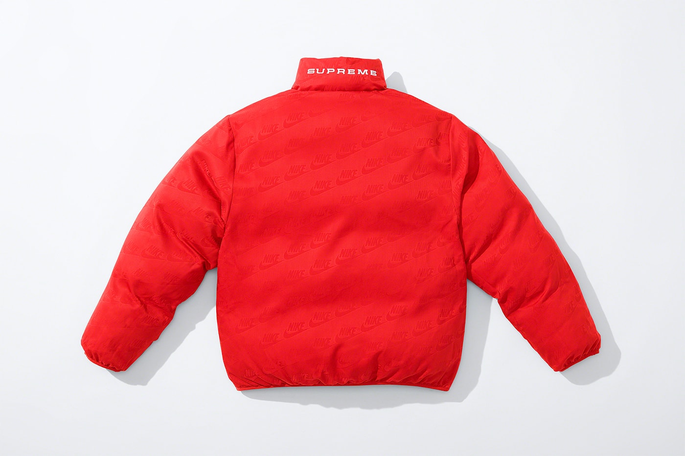 Supreme Nike Spring 2021 Collaboration Release Info Date Buy Price Reversible Puffy Jacket Track Shirt Hoodie Hooded Sweatshirt Pant Sweatpant beanies Neck Warmer Belt