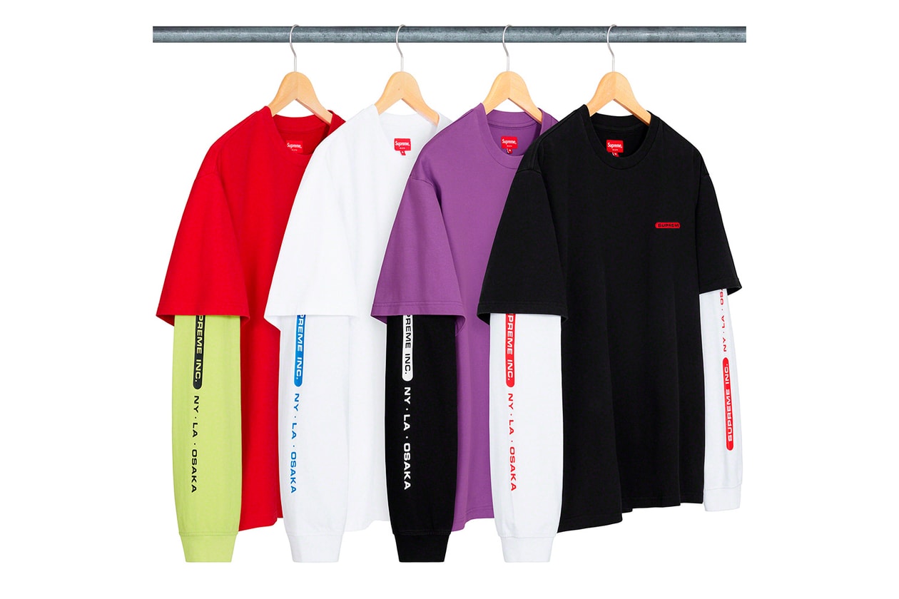 Supreme Spring Summer 2021 Week 2 Release List Drop Palace Skateboards Drop 4 Stone Island Siberia Hills The Brooklyn Circus Jack Daniel’s THE NORTH FACE PURPLE LABEL monkey time COMME DES GARÇONS PLAY Nike Converse Canada Goose RHUDE NBA