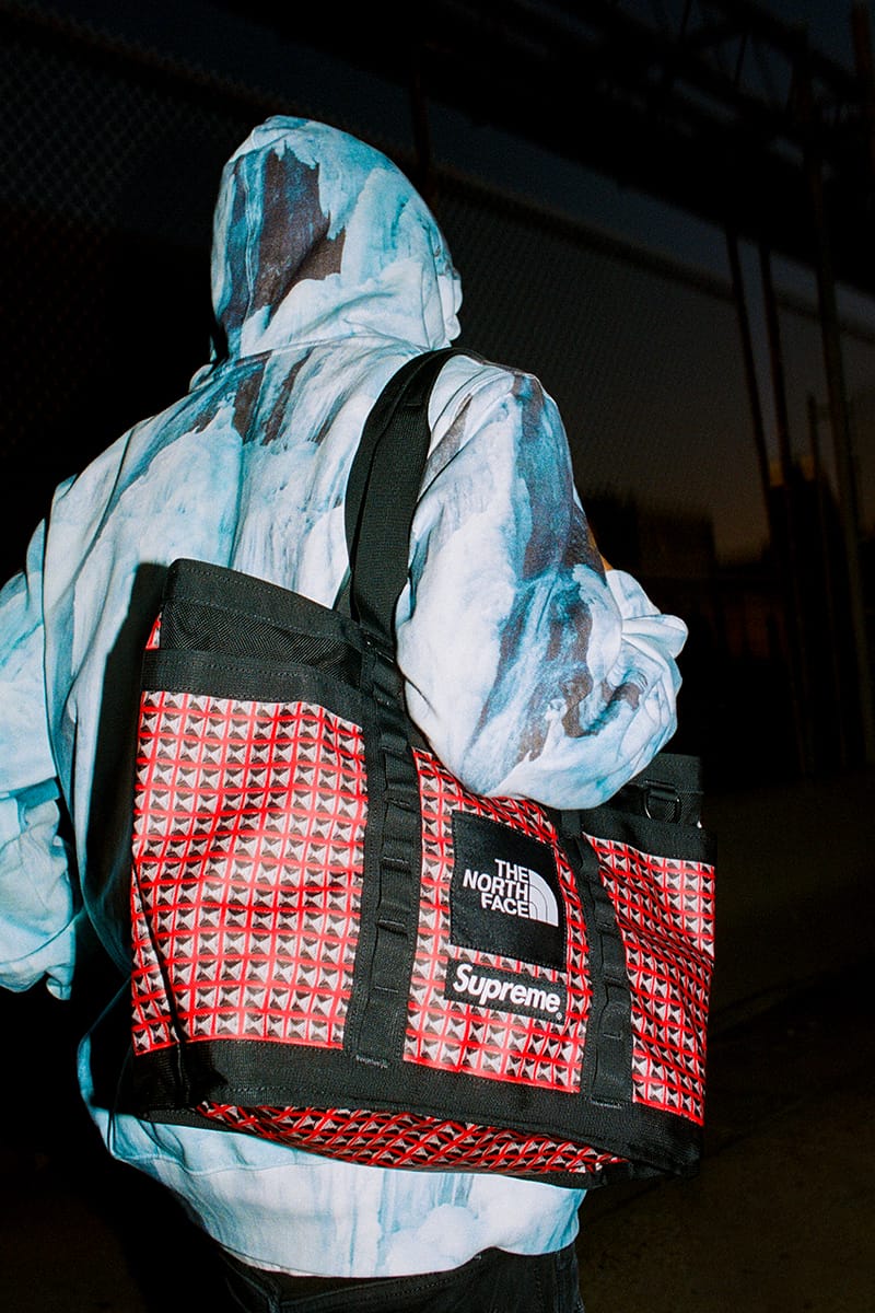 supreme north face duffel bag 2021