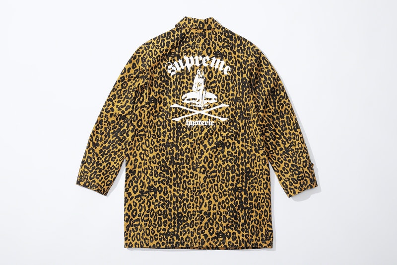 Supreme HYSTERIC GLAMOUR Spring 2021 Collaboration Release Info Date Buy Price Trench Trucker Jacket Track Sweater Flannel Shirt Rayon Painter Pant Shorts Zip Up Sweatshirt Crewneck L/S T-Shirt Crusher Lunchbox Set