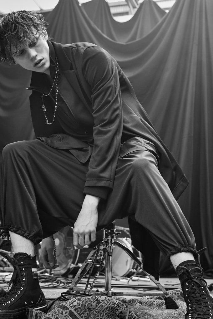 S’YTE spring summer 2021 leather denim fashion jackets working from home relaxed fit Yohji Yamamoto balloon minimal tailoring stretch fabric comfort business formal garment 