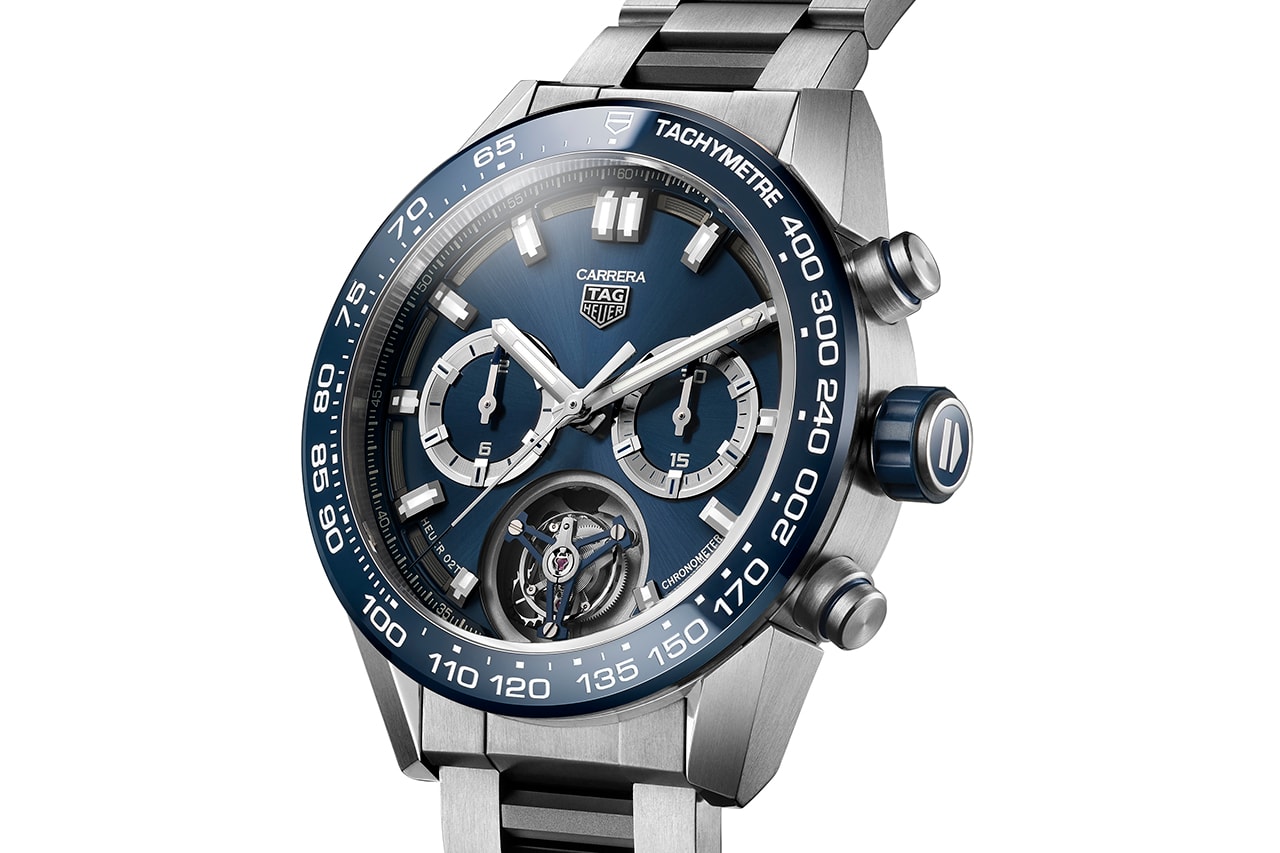 TAG Heuer Tourbillon Gets a Limited Edition Run With Titanium Case and Bracelet