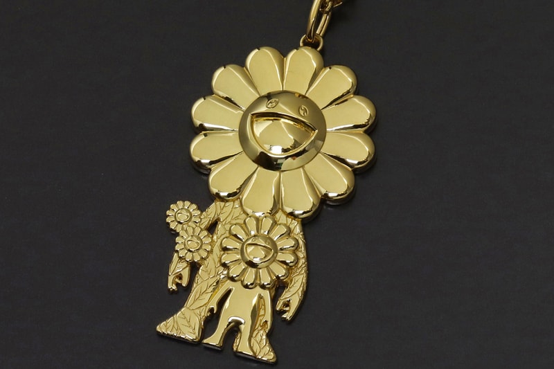 takashi murakami roppongi hills project ivxlcdm gold necklace Flower Parent and Child Tokyo ROPPONGI HILLS TAKASHI MURAKAMI PROJECT gold jewelry accessories 