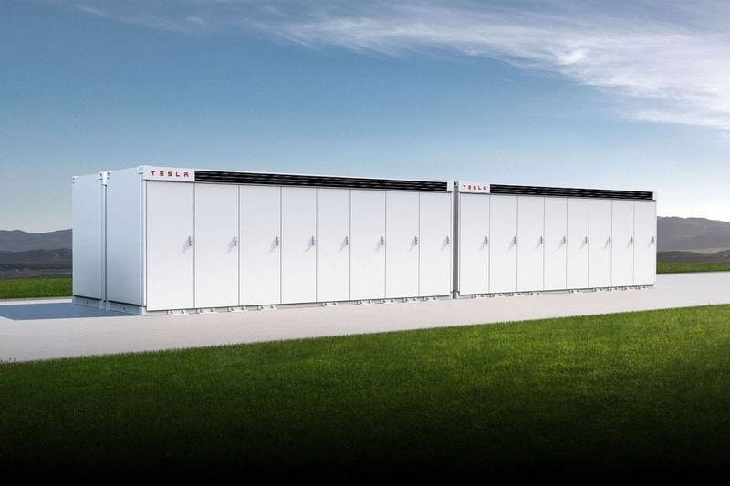 tesla texas angleton gambit energy storage facility project construction building 20000 homes power supply 