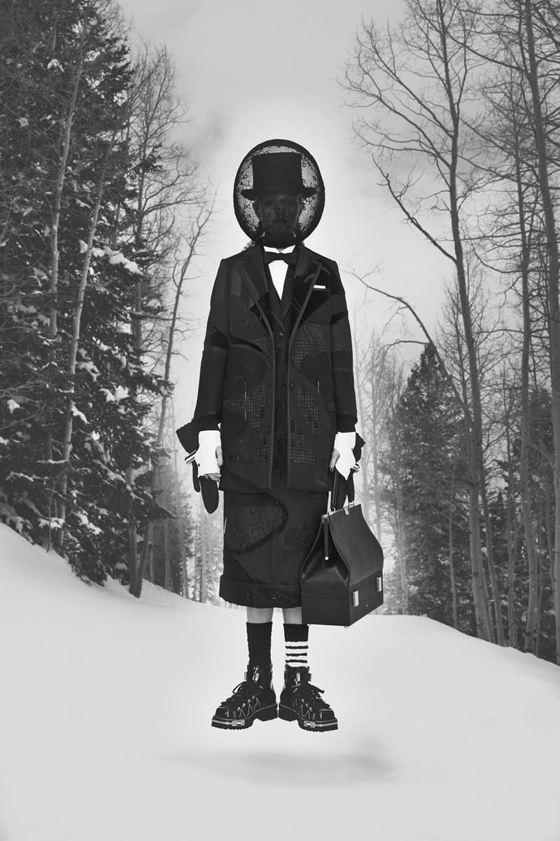 Thom Browne Fall/Winter 2021 Collection Lookbook runway collection fw21 menswear womenswear lindsey vonn tailoring suits presentation show