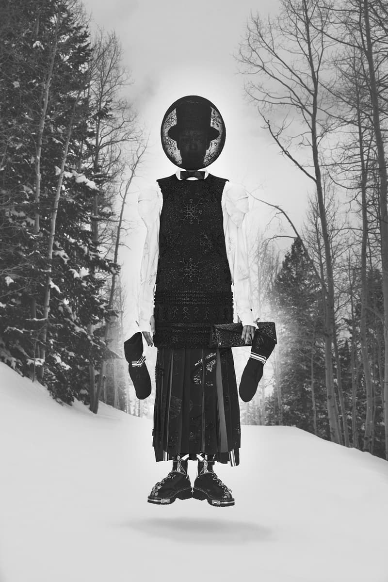 Thom Browne Fall/Winter 2021 Collection Lookbook runway collection fw21 menswear womenswear lindsey vonn tailoring suits presentation show