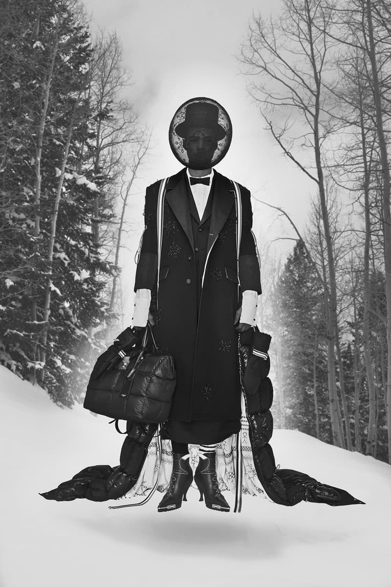 Thom Browne Fall/Winter 2021 Collection Lookbook runway collection fw21 menswear womenswear lindsey vonn tailoring suits presentation show