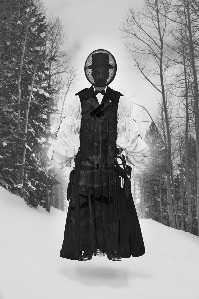 Thom Browne Fall/Winter 2021 Collection Lookbook runway collection fw21 menswear womenswear lindsey vonn tailoring suits presentation show