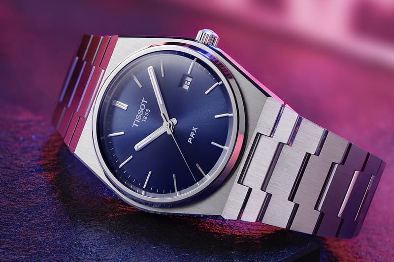 Tissot Revives Late 1970s PRX Integrated Stainless Steel Bracelet Design