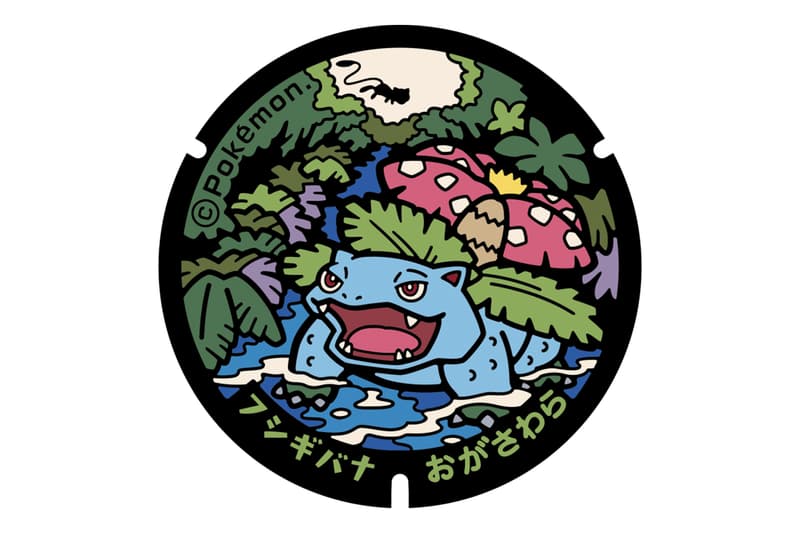 Tokyo Pokémon Chichijima Ogasawara Blastoise Charizard Venusaur Mew manhole poke-lids Mew