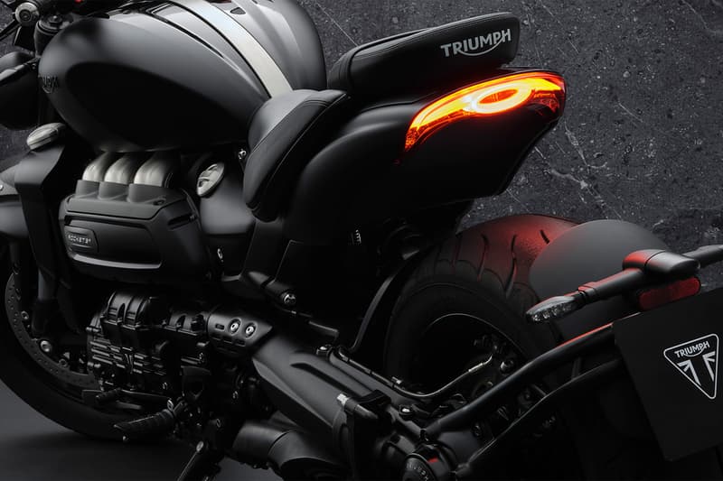 triumph motorcycles rocket 3 r gt triple black 2500 cc engine limited edition bikes 