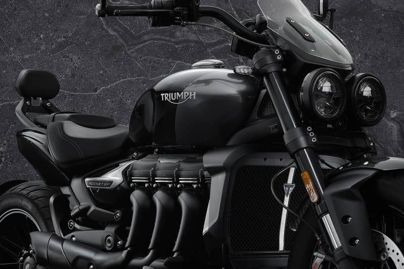 triumph motorcycles rocket 3 r gt triple black 2500 cc engine limited edition bikes 