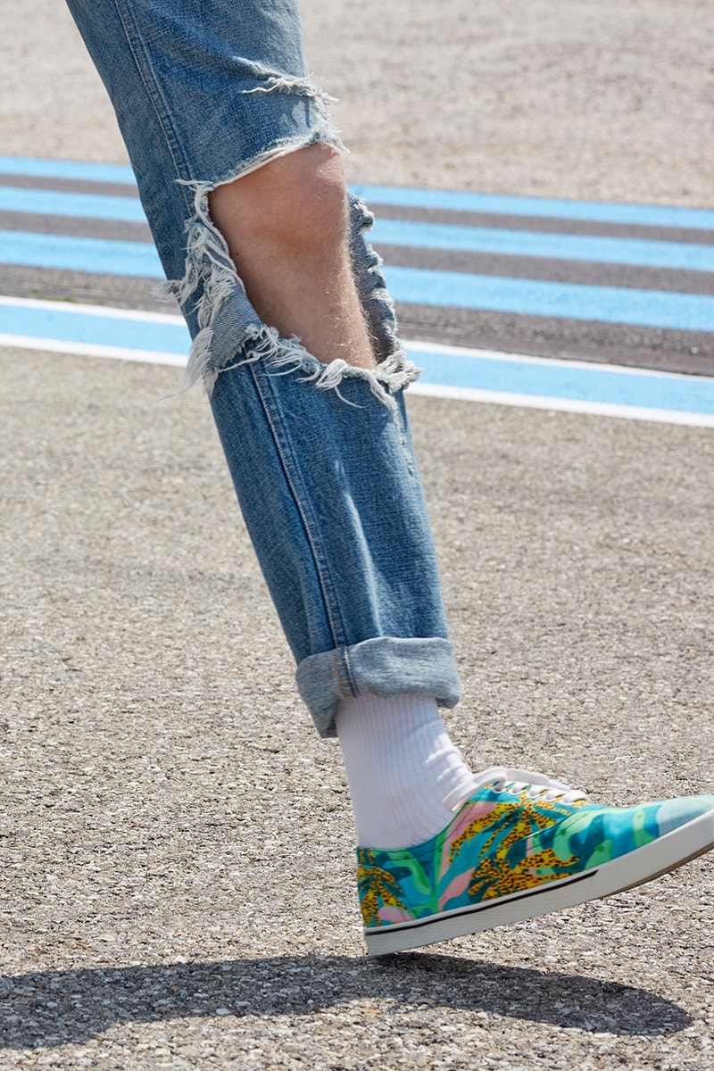 Tyson Reeder x CELINE HOMME Spring/Summer 2021 SS21 "The Dancing Kid -- A Teen Romance" Collection Capsule Resident Artist Release Information Hedi Slimane Saint Laurent 
