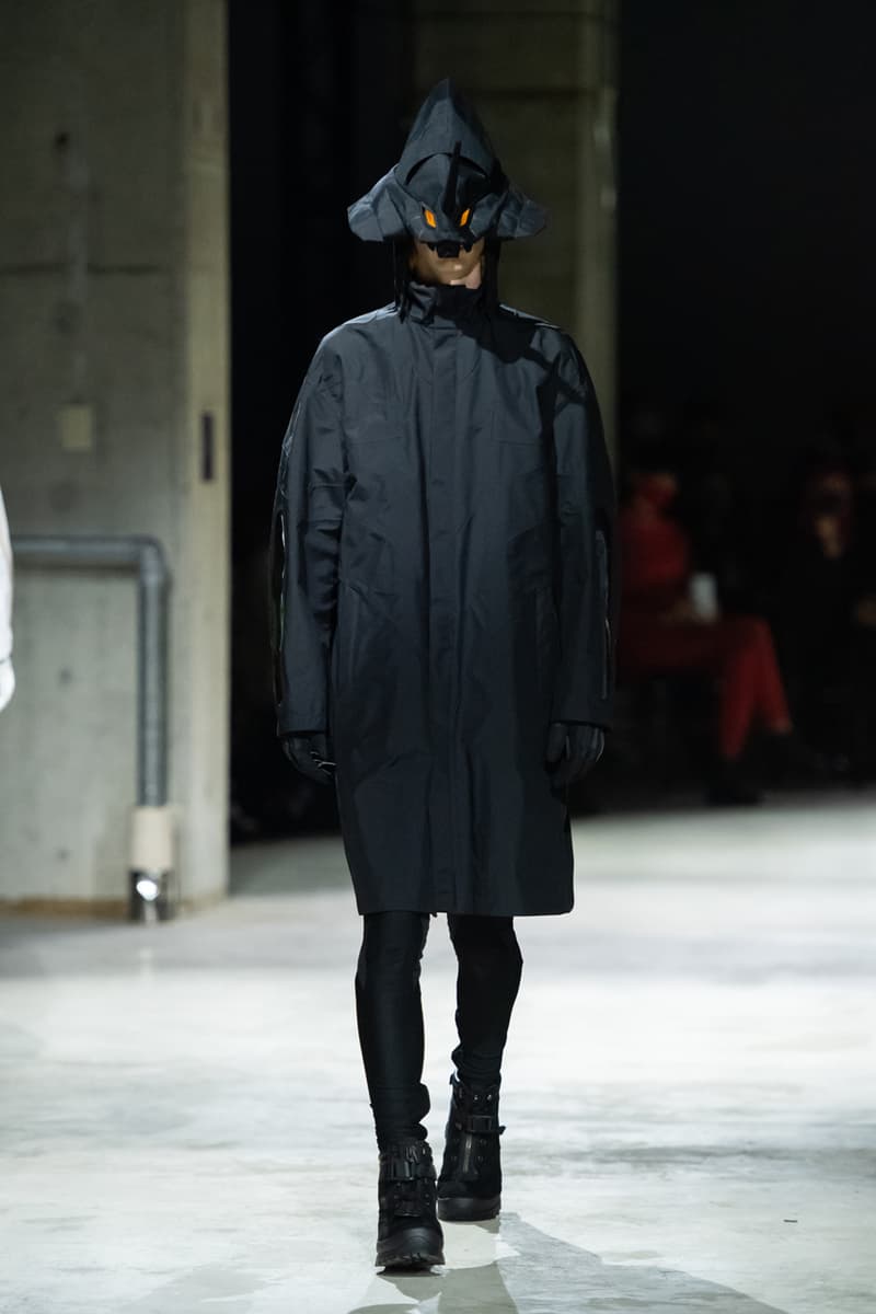 UNDERCOVER FW21 Runway, 'Evangelion' Collaboration collection release date info buy price fall winter 2021 3.0 1.0 thrice upon a time movie hideaki anno clothing mech suit plugsuit angel