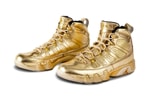 Usher's Air Jordan 9 and 11 "Metallic Gold" Samples Are up for Auction