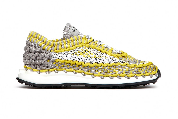 Valentino Releases Garavani Sneaker With Full-Crochet Uppers