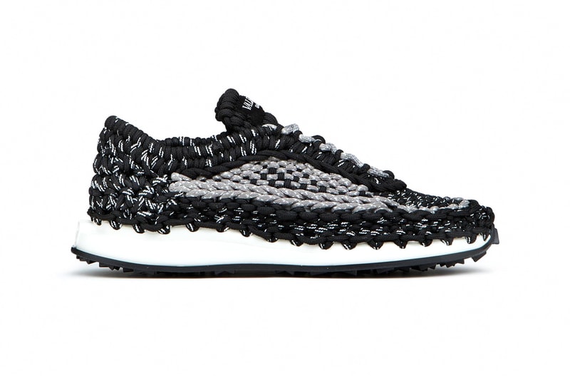 Valentino Mens ss21 Crochet Garavani Sneaker footwear sneakers kicks trainers macramè Italian Fashion sports style summer Maison 