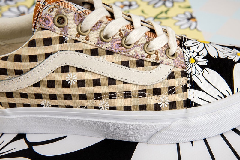 Vans "Meadow Patchwork" Pack Era, Slip-On Sneakers release date info buy colorway price patterns sk8 lo
