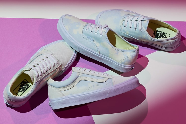 Vans' Old Skool and Authentic "Bleach Pack" Offer Randomized Detailing