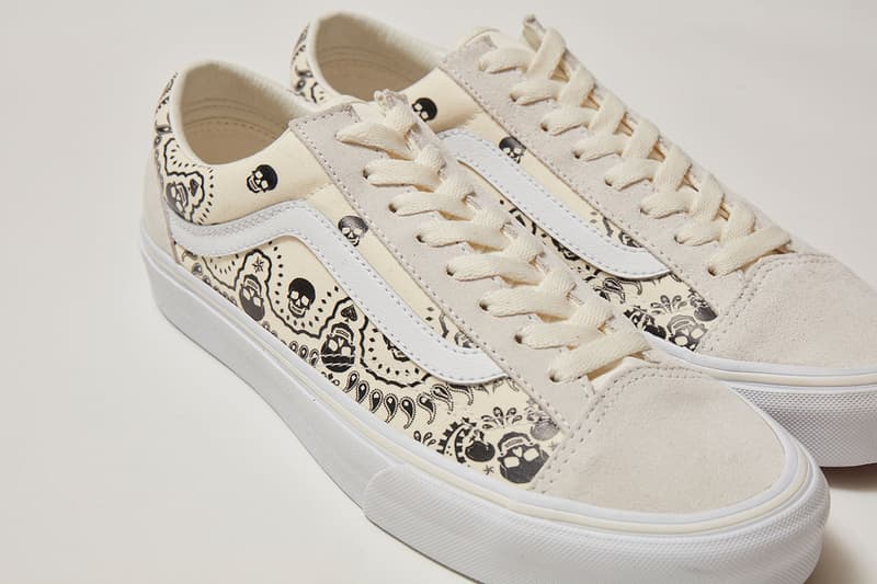 vans style 36 slip on bandanna pack cream black white official release date info photos price store list buying guide