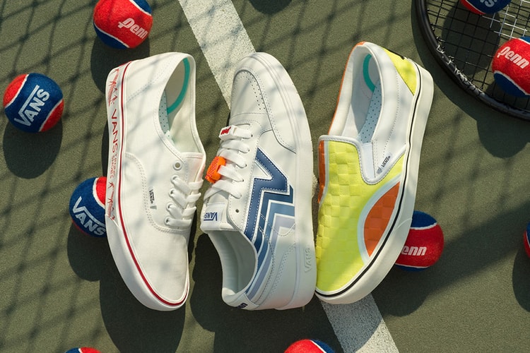 Vans Recruits Penn for Tennis-Inspired Capsule