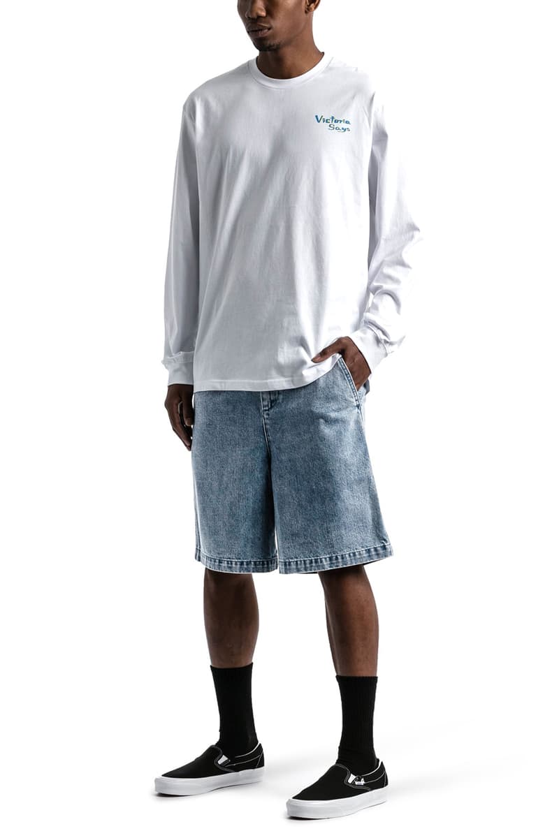 VICTORIA Spring/Summer 2021 Hong Kong Skateboarding Brand Label T-Shirts Sweaters Shorts Trousers Skate Decks Hoodie Hats Release Information Closer First Look Drop Date HBX Shop Online