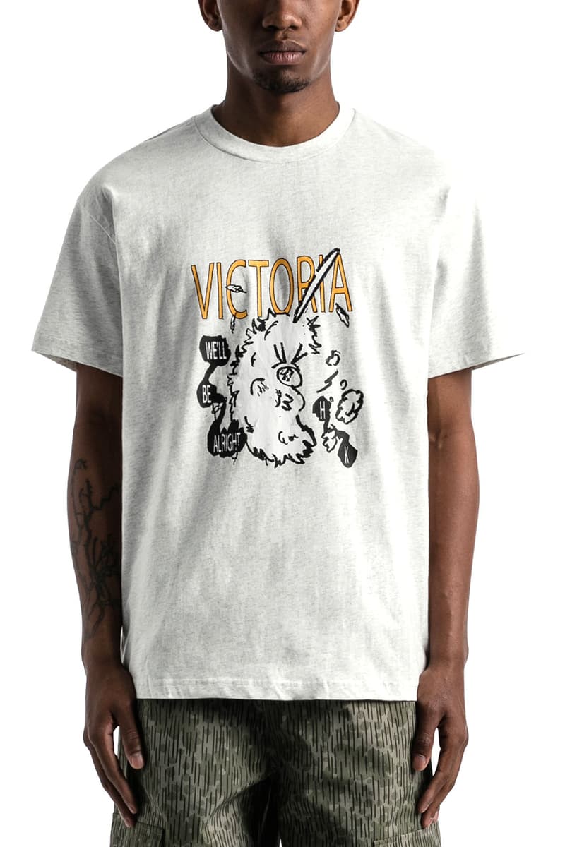 VICTORIA Spring/Summer 2021 Hong Kong Skateboarding Brand Label T-Shirts Sweaters Shorts Trousers Skate Decks Hoodie Hats Release Information Closer First Look Drop Date HBX Shop Online
