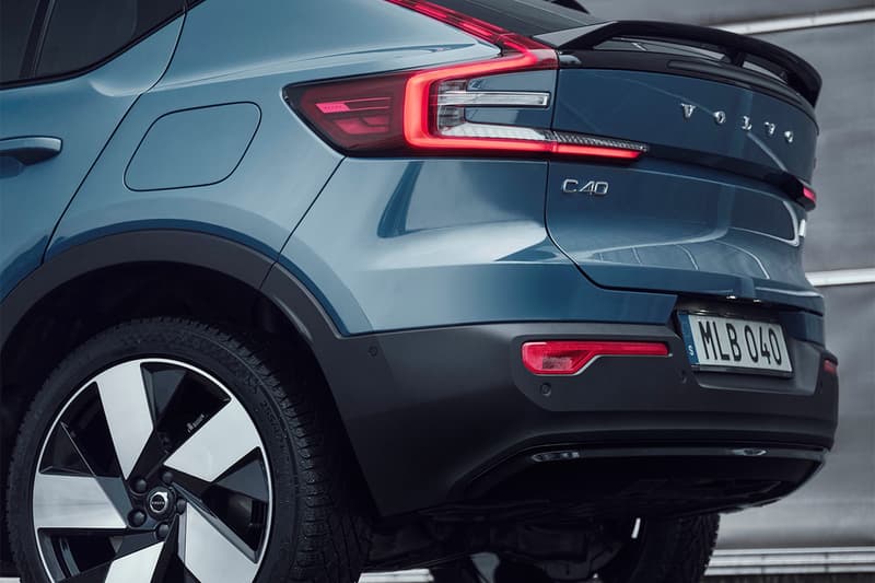 volvo electric cars c40 recharge vehicle charging battery