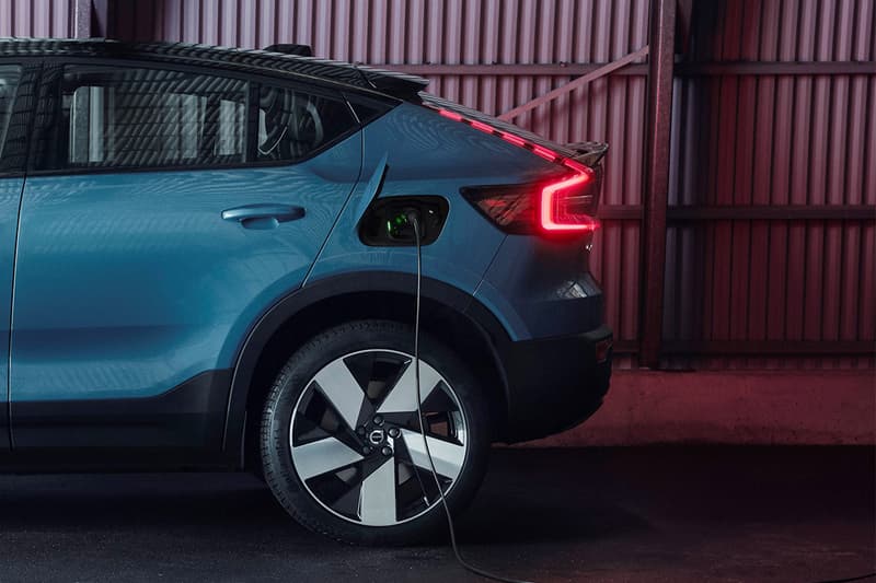 volvo electric cars c40 recharge vehicle charging battery